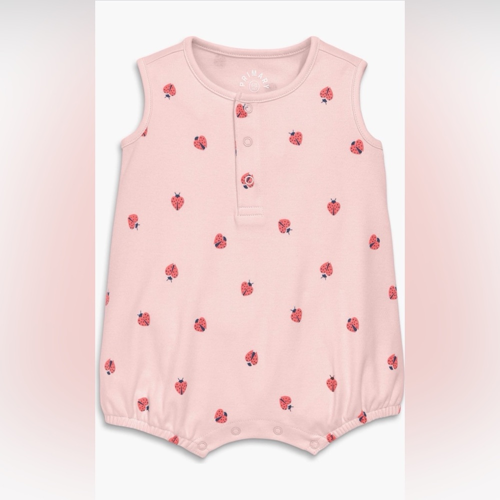 Primary cotton baby romper onesie